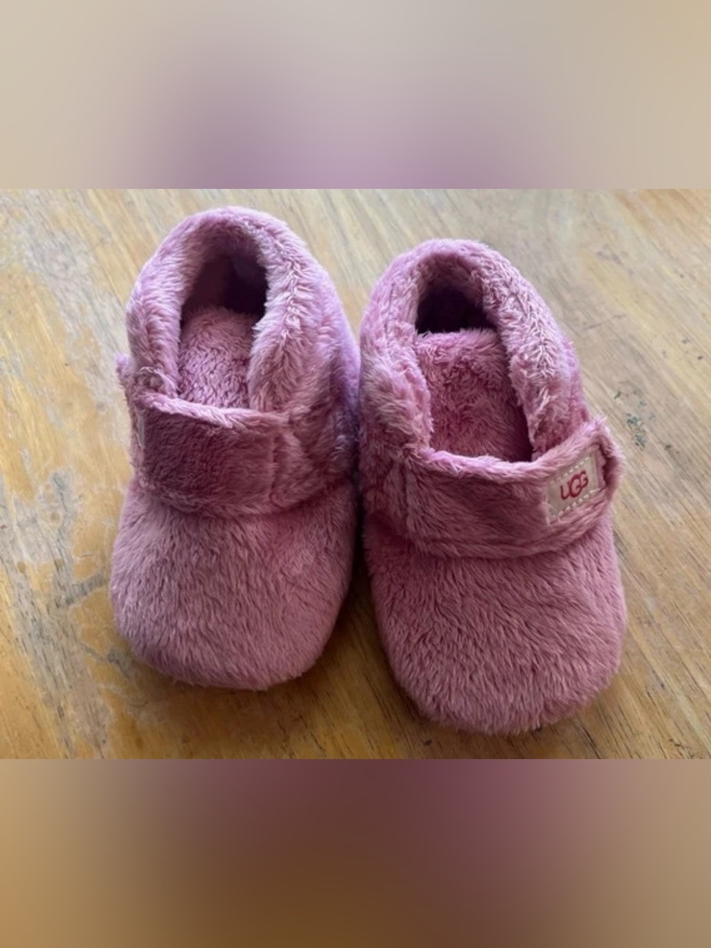 UGG Bixbee pink Crib Baby Girls Boots size US
4/5